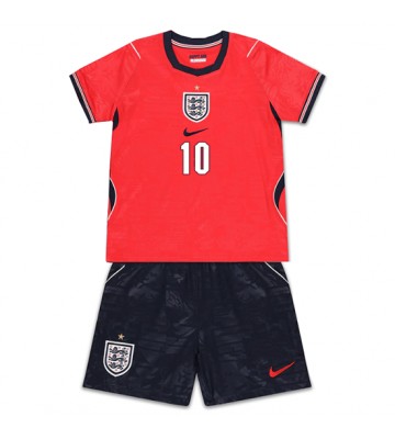 England Jude Bellingham #10 Udebanetrøje Børn VM 2026 Kortærmet (+ Korte bukser)